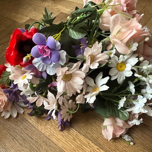 Bouquet with decorative flowers used