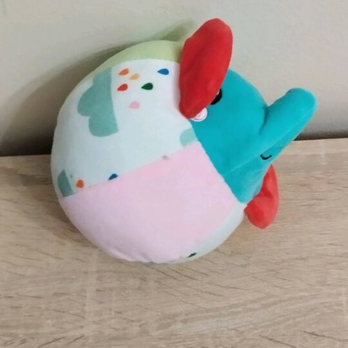 Fisher Price Elephant Fabric Rattle Ball 12cm like new