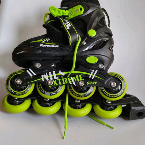 Inline rollers NJ/NA 0321 Nils Extreme adjustable skates like new