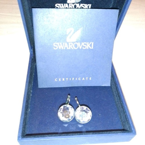 Swarovski Authentic Purple Earrings!
