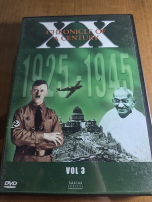 Chronicle of a Century XX Vol. 3 DVD like new, 1925-1945 documentary