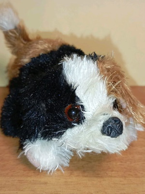 Fur Real Friends Black Snuggimals Snug-A-Waggy Puppy Dog μεταχειρισμένο ηλεκτρονικό παιχνίδι
