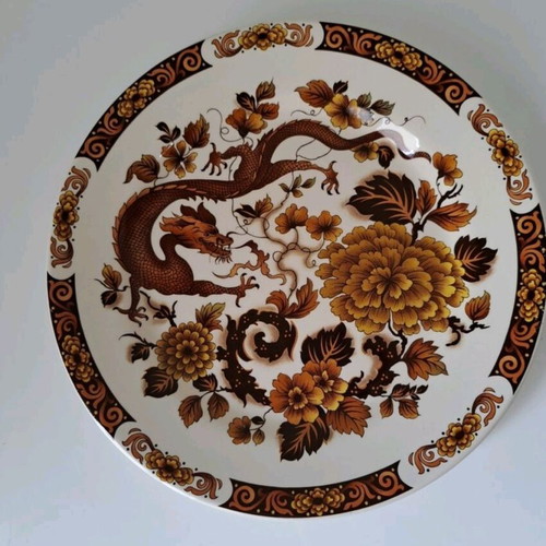 Myott Meakin Dragon of Kowloon Serving Plate Ø25.5cm England
