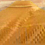 Κοτλέ γυναικείο πουκάμισο Sara Kaffe μεταχειρισμένο, μέγεθος S, κίτρινο