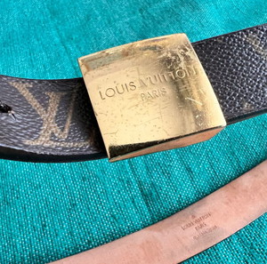 Louis Vuitton Monogram Belt – Size 90/36 – Circa 2004/2005
