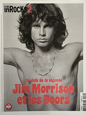 Les Inrocks 2 French magazine like new, Jim Morrison and The Doors tribute
