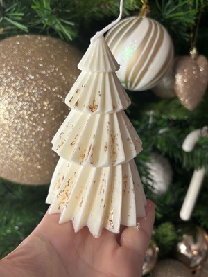 Handmade candle with gingerbread scent new