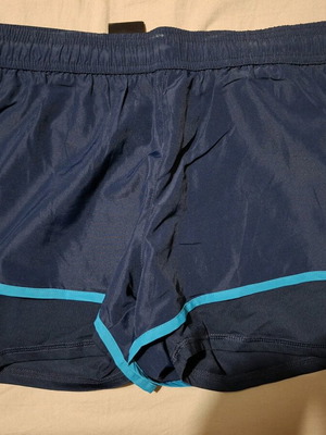 Women's blue sports shorts with inner lining size medium like new