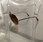 Marlboro vintage gold-tone folding aviator sunglasses