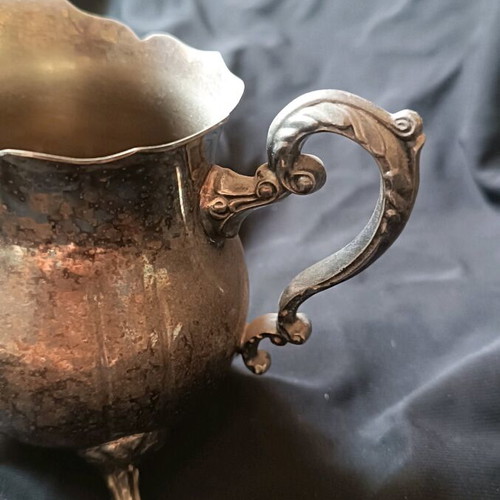 Vintage silver-plated milk jug like new