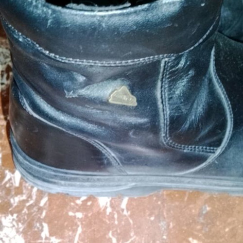 Boxer boots used, size 43, black