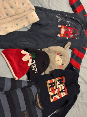 Baby clothing set used, 7 pieces for 1-1.5 years