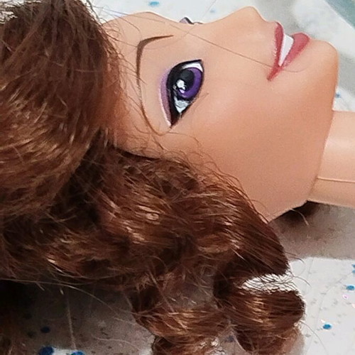 Disney Megara Mattel doll used with flaws