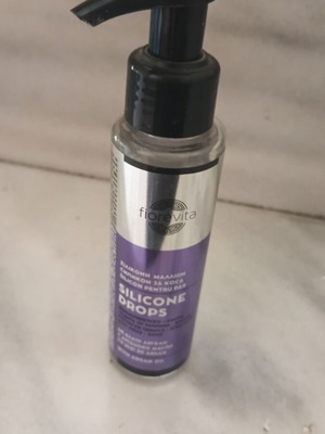 Silicone hair drops used, 100ml