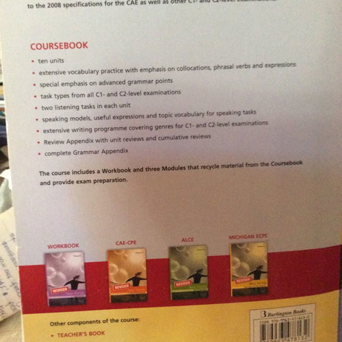 New Trends coursebook used for first year Proficiency