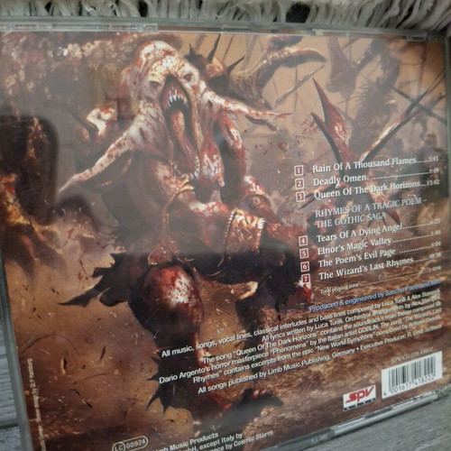Rhapsody Rain Of A Thousand Flames CD like new, power metal