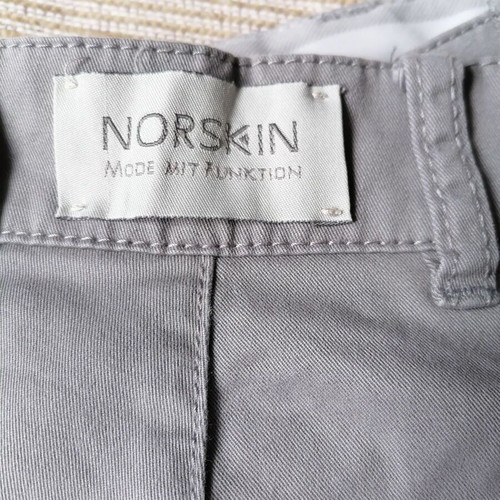 Norskin men's pants XL new, gray, cotton blend