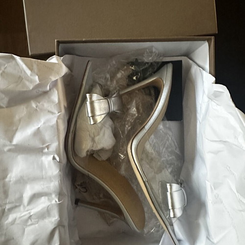 Mule Gianvito Rossi new silver transparent size 40
