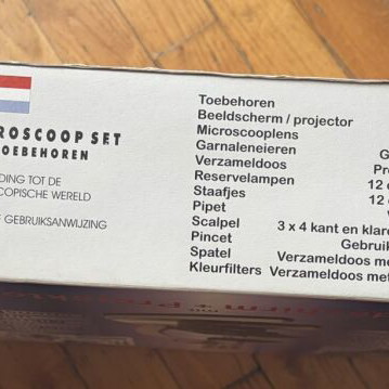 Visual microscope 1200x zoom, like new