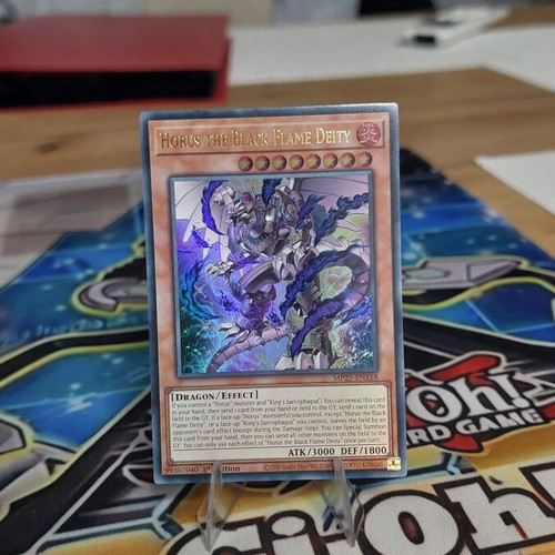 Horus the Black Flame Deity card new