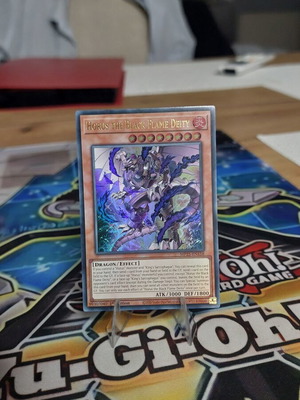 Horus the Black Flame Deity card new