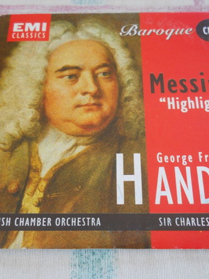 George Frideric Handel Messiah Highlights Baroque CD 1