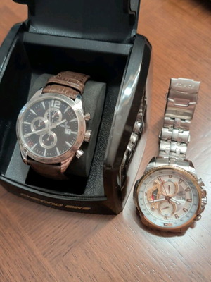 Festina F16760 και Casio Edifice EF-558 ανδρικά ρολόγια, πακέτο 2
