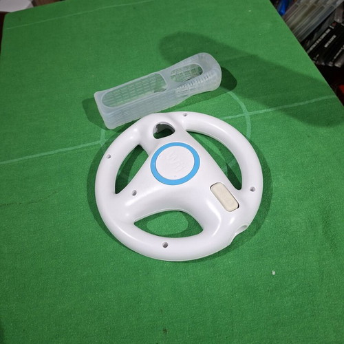 Nintendo Wii Steering Wheel and Controller Cover Like New