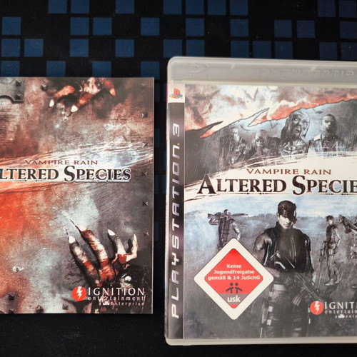 Vampire Rain Altered Species PS3 game mint condition