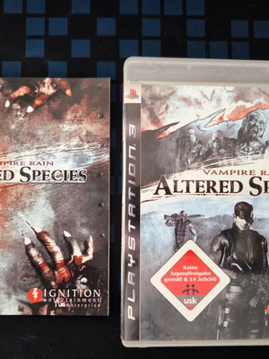 Vampire Rain Altered Species PS3 game mint condition