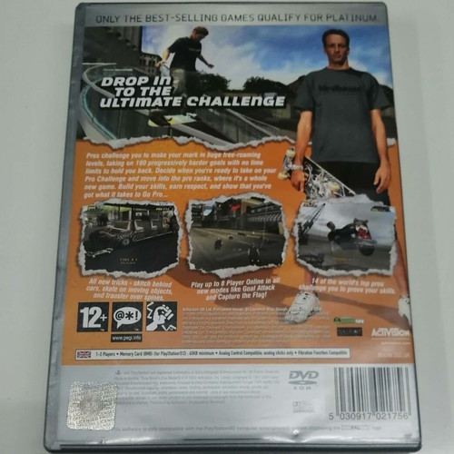 Tony Hawk's Pro Skater 4 Platinum PS2 used, English