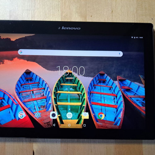Lenovo TAB 2 A10-70F tablet used with 10.1" display and 16 GB + 32 GB microSD