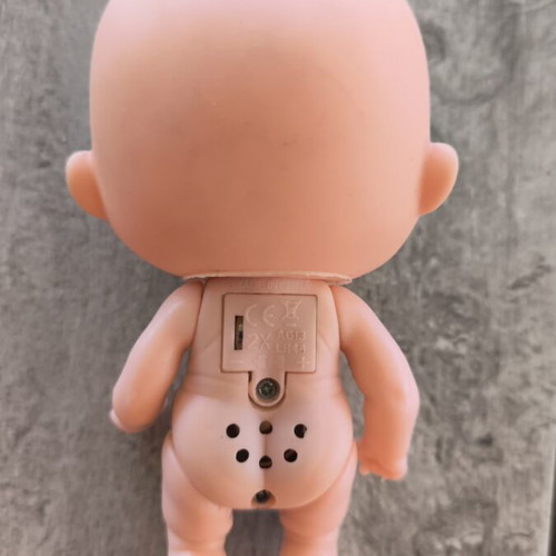 Baby doll with sound, 14 cm