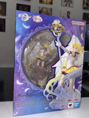 Eternal Sailor Moon Figuarts Zero Chouette Statue like new