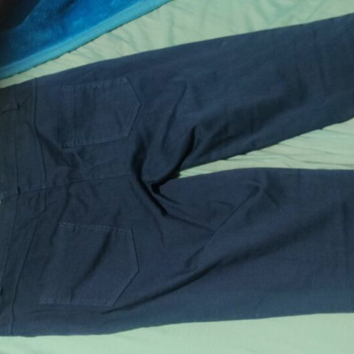 Capri pants Attrattivo used, size L 40 12, blue