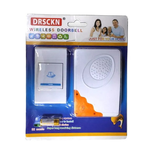 Wireless doorbell long range 32 melodies DRSCKN new