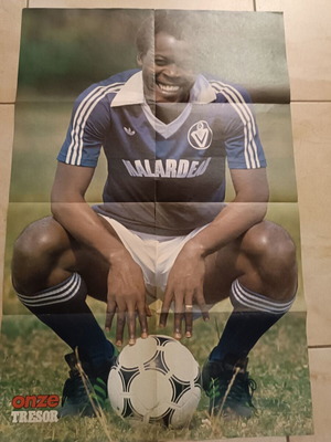 Nantes and Marius Tresor poster used from Onze magazine 1980