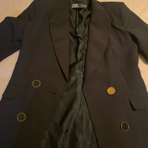 Zara jacket used, size S, black