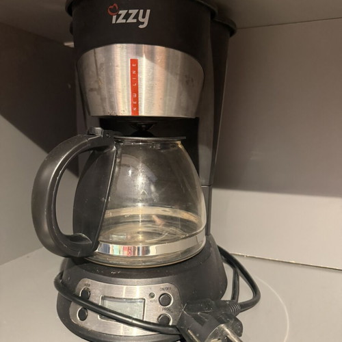 Izzy French Coffee Maker with Glass Carafe used