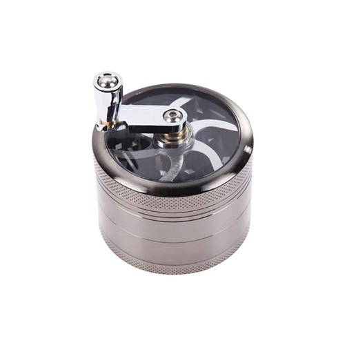 Grinder metal 4-layer new type with fine particle screen