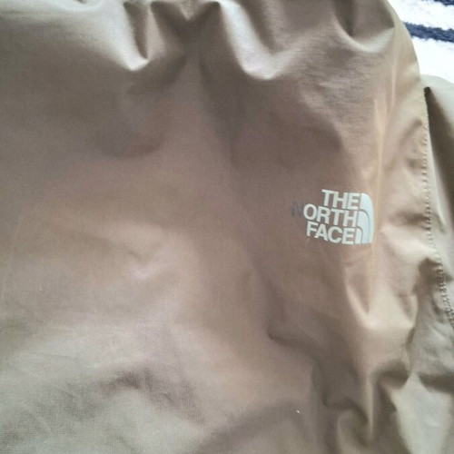 North Face jacket thick lining like new, size Medium, brown and green