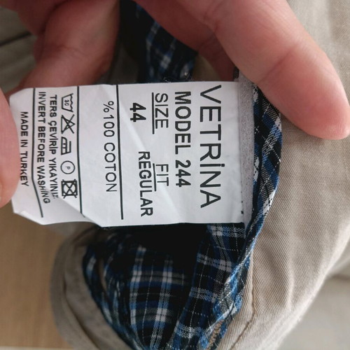 Men's pants like new, size M, lightly worn