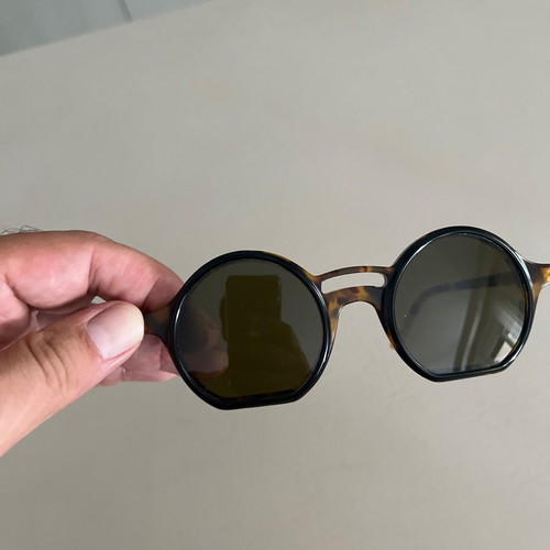 Essequadro Eyewear handmade sunglasses used, brown
