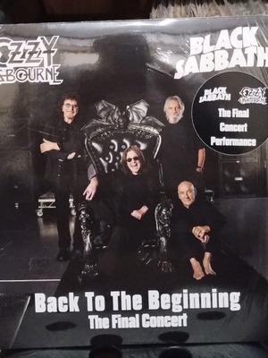 Black Sabbath Back To The Beginning 2LP λευκά βινύλια καινούργια, τελική συναυλία
