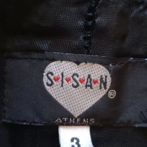 Leather vest like new, black, size L