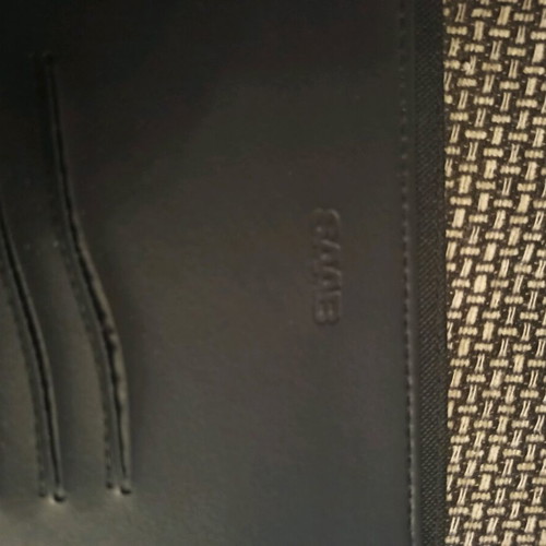 Saab car document holder used with service book