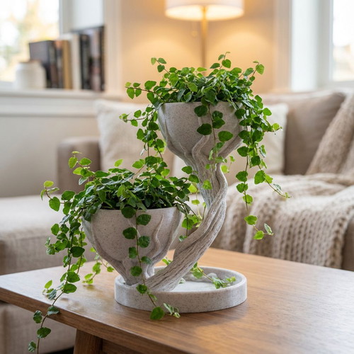 Γλάστρα σε μοντέρνο design Nature Pot καινούργια
