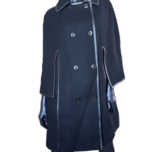 Reiss wool coat new, size M, black