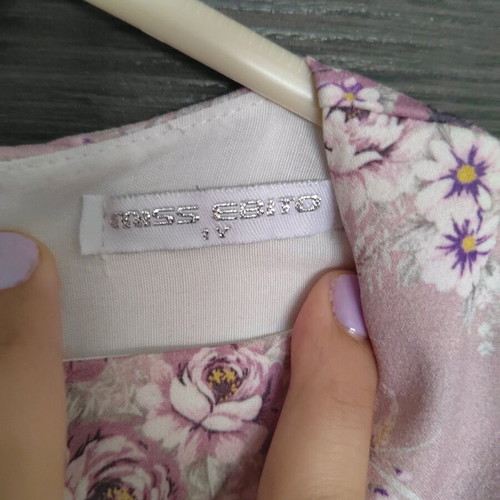 Miss Ebita dress for 1-year-old girl with roses like new