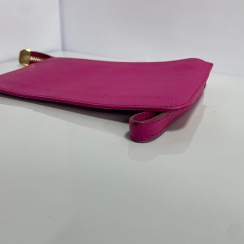 Dolce & Gabbana leather clutch like new, pink